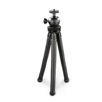 Stativ "FlexPro" für Smartphone, GoPro und Fotokameras, 27 cm, Schwarz (00004605)