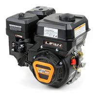 LIFAN KP230 19,05mm benzínový motor s jednoválcem o výkonu 6,5 hp pro vibrační desky a stavební stroje
