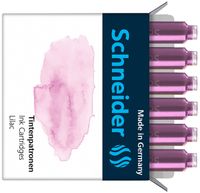 Schneider Pastell Tintenpatronen für Füller Lilac 6 St.