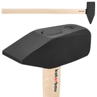 KOTARBAU® Hammer 10 kg  mit Holzschaft Stahlhammer 900 mm Schlosserhammer Vorschlaghämmer Ingenieurhammer Werkzeug