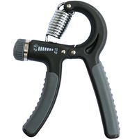 Sporttrend 24® Verstellbare Fingerhantel schwarz 10-40KG, Handtrainer Unterarmtrainer
