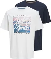 Tričko Jack & Jones COLTON s krátkym rukávom 2-pack