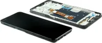 OEM - LCD Display Touchscreen Bildschirm Rahmen Schwarz für Oppo Reno4 Z 5G CPH2065
