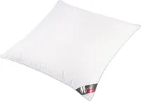 Meisterhome Daunen Kopfkissen Daunen Federn Baumwolle Maße: 80 x 80 cm Premium - 1700 Gramm
