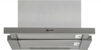 BAUKNECHT DBAH 64 LM X Flachschirmhaube / silbergrau LED inklusive Blende -