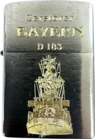 Zippo 18367 Zerstörer Bayern D 183 Sturmfeuerzeug, Chrom