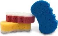3 x Massageschwamm Duschschwamm Badeschwamm Peeling Schwamm Körperpeeling Handform