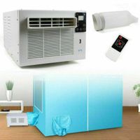 330W Tragbare Klimageräte Mit Fernbedienung Klimaanlage Ventilator Fenster Einbau Kompakt Luftkühler Kühler Fensterklimagerät  220V