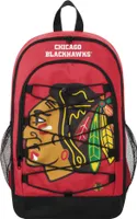 FOCO NHL Big Logo Bungee Backpack Team Chicago Blackhawks
