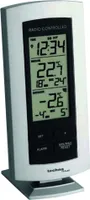 Techno Line WS 9140-IT - Meteostanica - bezdrôtová - čierna, strieborná