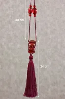 Ozdobné střapce 104 - Bordó