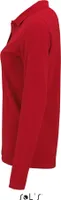 SOLs 02083 | Damen Long-Sleeve Piqué Polo Shirt Perfect - Farbe: Red - Größe: XL