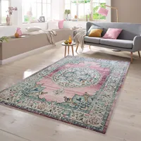 Teppich Orient Outdoor Vintage in rosa Größe - 160 x 230 cm