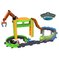 Chuggington - The Cast - zestaw gąsienicowy z dźwigiem towarowym i baterią Koko