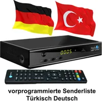 Türkische TV Sat Receiver MEDIAART- 4 FULL HD Astra + Türksat programmiert USB