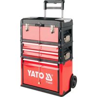 YATO Vozík na nářadí 3 sekce, 2 zásuvky YT-09101