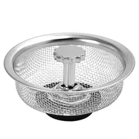 2X Abflusssieb Haarsieb Küche Spülbecken Dusche Badewanne Edelstahl