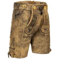 PAULGOS Kids Trachten Lederhose Short - KK2 - Pravá koža - dostupné v 2 farbách - Veľkosť 86 - 164