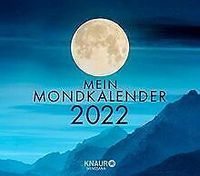 Mein Mondkalender 2022: Abreißkalender zum Aufstell...  Book