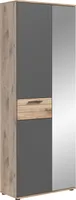 Mason Garderobenschrank Nox Oak / Grau