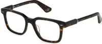 Police VPLG80 0722 SHINY DARK HAVANA 51/21/145 Herren Brillen