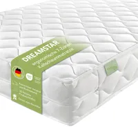Ergonomische 7-Zonen Kaltschaummatratze | 140 x 200 cm | 16 cm | H2 & H3 | DREAMSTAR Ergo Flex Duo | Wendematratze