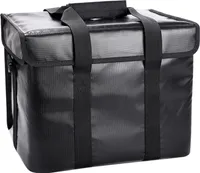 Feuerfeste Lipo-Safe-Tasche Explosionsgeschuetzte Batterie Wasserdichte Tasche mit Reissverschluessen Griffriemen Tragbare Aufbewahrungstasche zum Aufbewahren und Aufladen von Batterien 33x24x22cm/13x9.4x8.6in