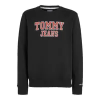 Tommy Hilfiger Men's Perfect Sweatshirt Schwarz Farbe: Schwarz, Größe: S