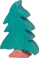 Holztiger Tanne Baum Nadelbaum klein