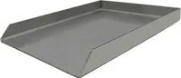 "Grillclub" 4 mm Edelstahl Grillplatte Plancha 30 x 44,3 cm für Weber SPIRIT E 300 Serie