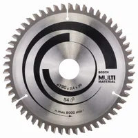 Bosch 2608640509 Bosch Optiline Multimaterial 190x30-54 Kreissägeblatt