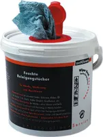Wiadro z dozownikiem wilgotnych ściereczek czyszczących Wiper Bowl (72 ściereczki Polytex)