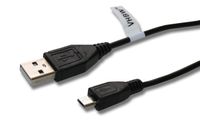 vhbw USB Datenkabel kompatibel mit Samsung Galaxy Tab A, SM-T550, SM-T550N, SM-T551, SM-T555, SM-T555N ersetzt CA-101