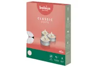 Bolsius - Čajové svíčky - 40 kusů v balení - krabička