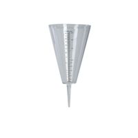 Rivanto® Regenmesser aus Kunststoff, MM und Inches, Volumen 450 ml, Niederschlagsmesser mit Erdspieß