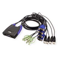 ATEN CS64US Przełącznik KVM VGA, USB, audio, 4 porty