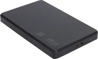 USB 3.0 HDD/SSD 2,5" SATA 3.0 kryt, ABS, čierny, HOPE R