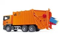 großes Müllauto Müllabfuhr mit Friktion Lernspielzeug Müll Auto NEU zerlegbar 