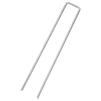 vidaXL Zemní kotva 50 ks. Tvar U 20x3,5 cm Pozinkovaná ocel