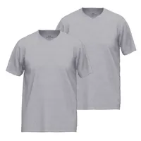 GÖTZBURG Herren T-Shirt grau uni 2er Pack Größe: L
