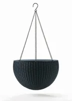 Keter Kvetináč Keter Hanging Sphere grafitový KT-610123