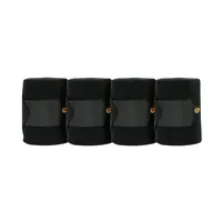 Kentucky Horsewear Wollbandagen 4er-Set Schwarz Full