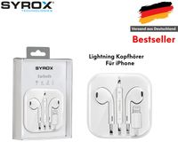 iPhone Lightning Kopfhörer Headset 8-polig mit Bluetooth mit Mikrofon & Lautstärkeregler 5.0  Qualität -K22 iPhone 7-8-X- Xs- Xs Max-XR-11-11 Pro-12-12 Mini-12 Pro-12Pro Max-13-13pro Max-13Mini