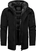 Recea Winterjacke für Männer Astoris schwarz M