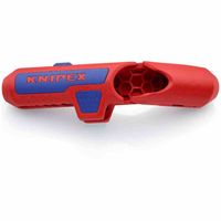 Knipex 169-501SB Narzędzie do ściągania izolacji ErgoStrip dla Ø 8-13 mm, czerwony/niebieski