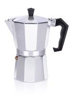 alpina Perkolator – 270 ml – Kaffeemaschine – ⌀10 x 19 cm – 320 g – Kaffeezubereitung ohne Strom – auch mit Gas/Halogen/Keramik – Aluminium