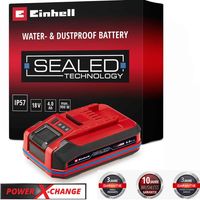 Einhell 18V 4,0 Ah SEALED 18 V Akku, wasser- & staubgeschützt, Schutzklasse IP57