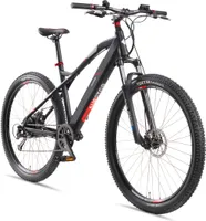 Telefunken E-Bike M924 29 Zoll mit 9 Gang Shimano Kettenschaltung, Mountainbike, Hinterradmotor 250W / 36V Li-Ion Akku