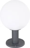 RGB LED Außenleuchte, Sockelleuchte, ALU, Druckguss, IP44