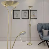 vidaXL Stehleuchte Dimmbar LED 23 W